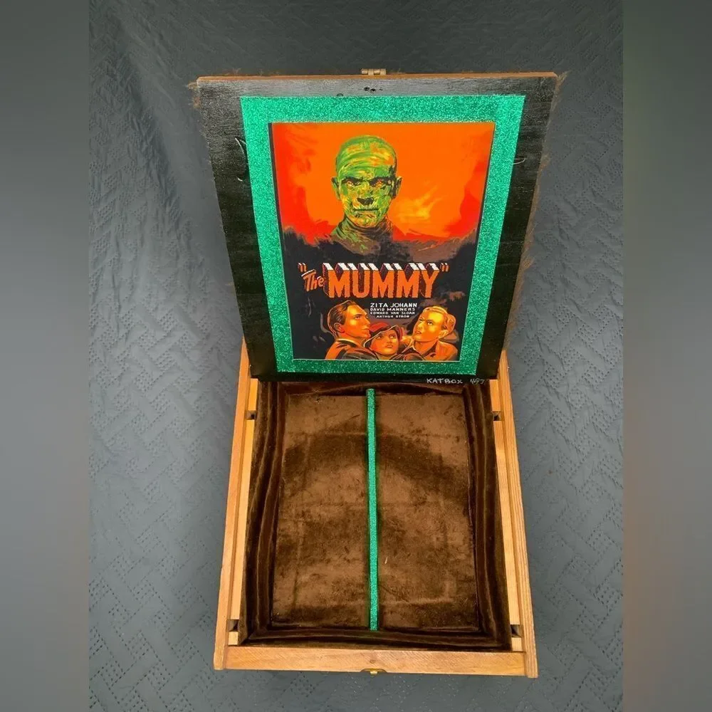 One of a kind “The Mummy” Cigar Box